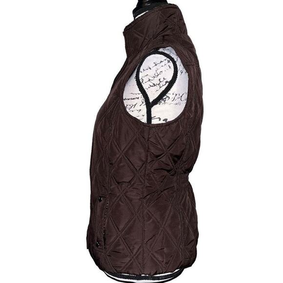 Weatherproof brown quilted vest small - Picture 2 of 8